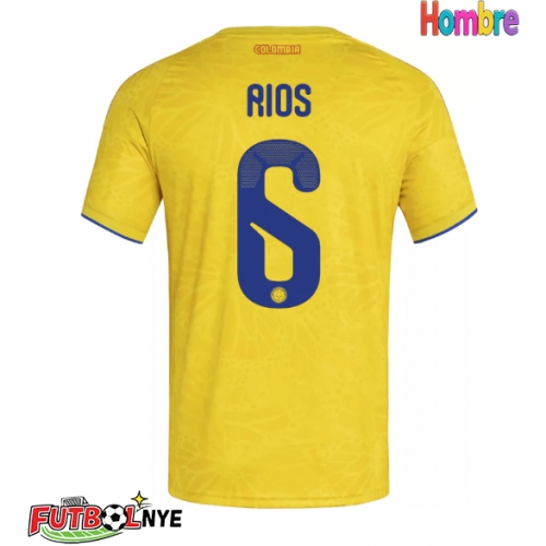 Camiseta Colombia Richard Rios #6 Primera Equipación Mundial 2026 manga corta